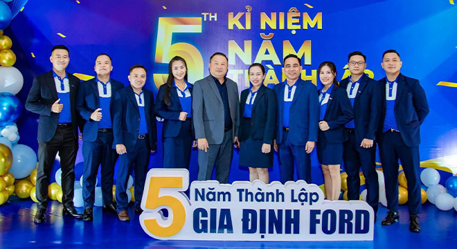 GIA ĐỊNH FORD - 5TH ANNIVERSARY